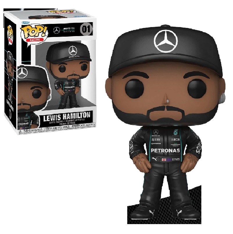 Exclusivo! Funko Pop Racing F1 Mercedes Lewis Hamilton 01