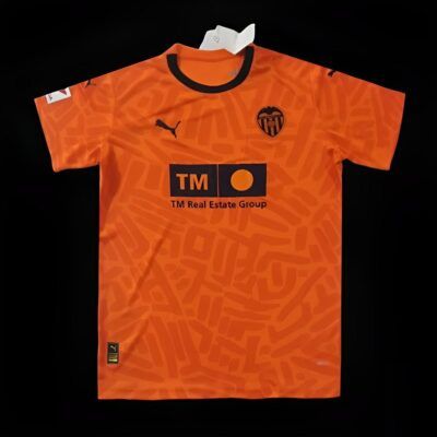 Increible!  Jersey Valencia Murcielagos 2024 Tercero Naranja Talla XL