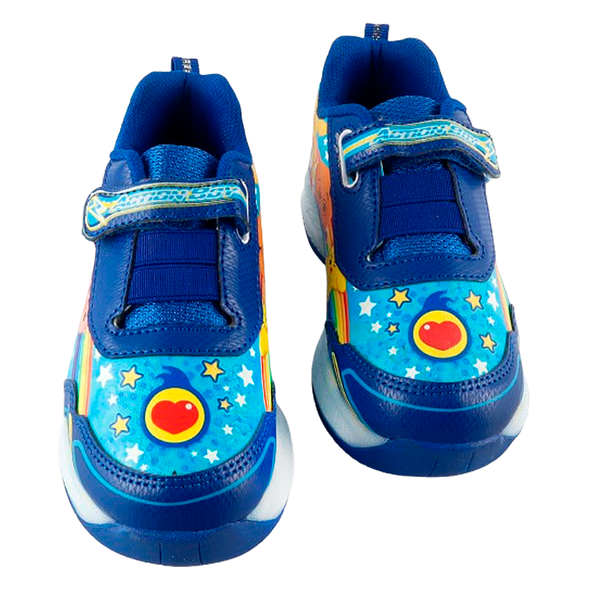 Tenis Niño Payaso Plim Plim Acuarella Bam Luces Leds 877-AR