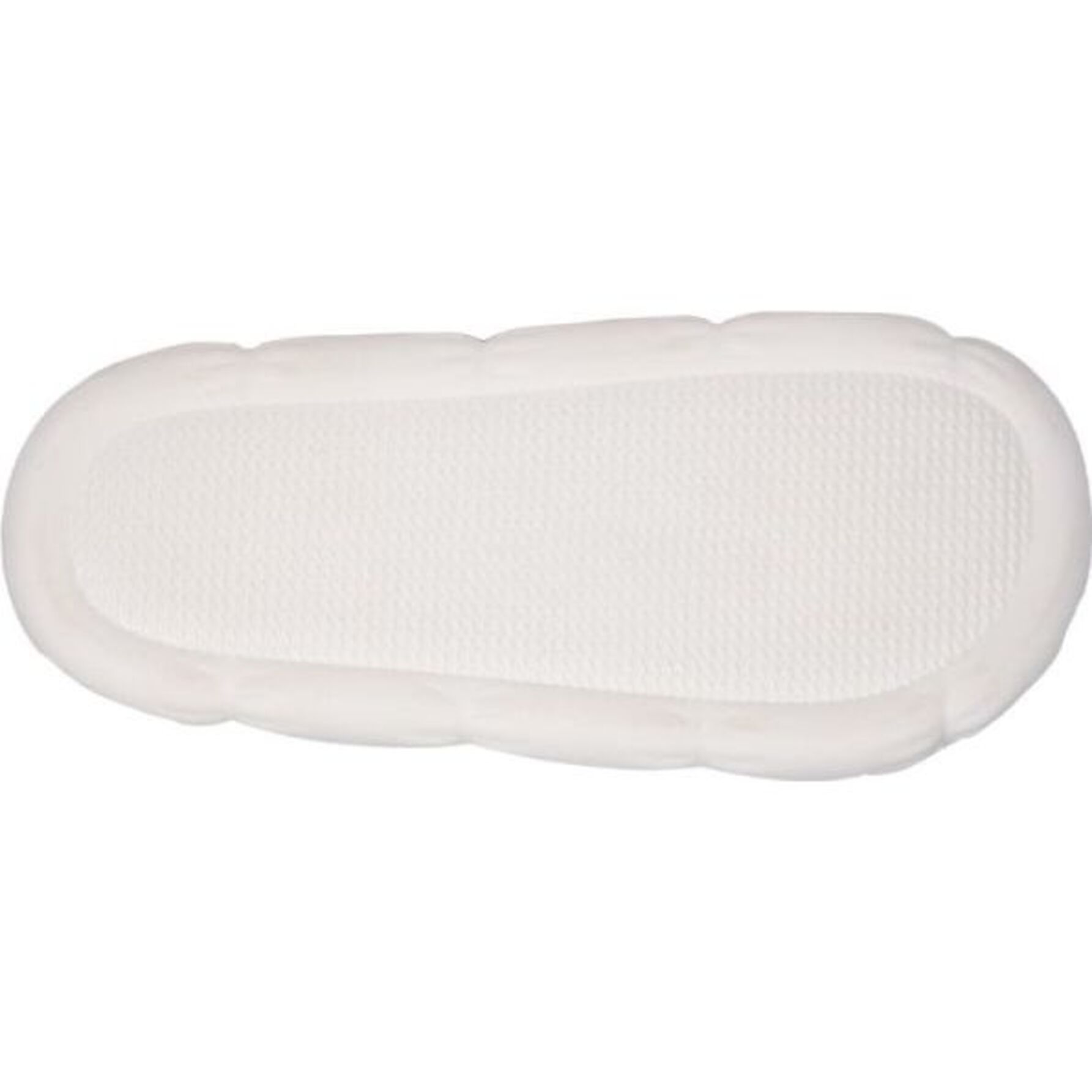 Pantufla para mujer estilo borrego, con estampado de niño, color blanco, marca Love to Lounge 1115718
