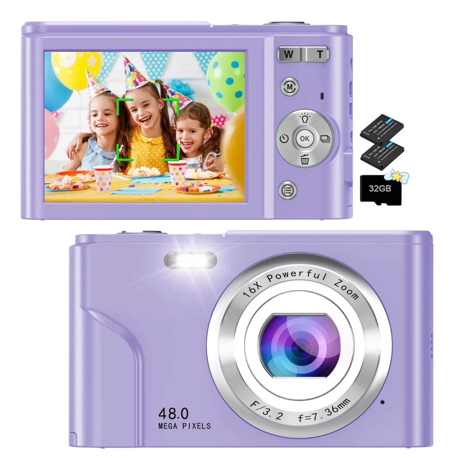 Cámara Digital 1080p Fhd Video Audio Webcam Principiante
