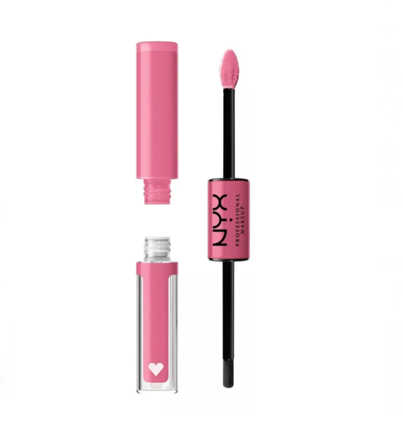 Labial Líquido Nyx Shine Loud Vegano De Larga Duración Acabado Perlado Color Trophy life