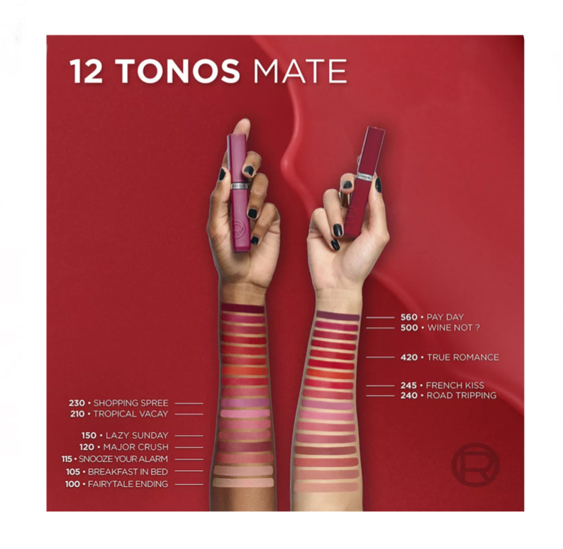 Labial Líquido Infaillible Le Matte Resistance L'oréal Paris Acabado Mate Color WINE NOT? 500