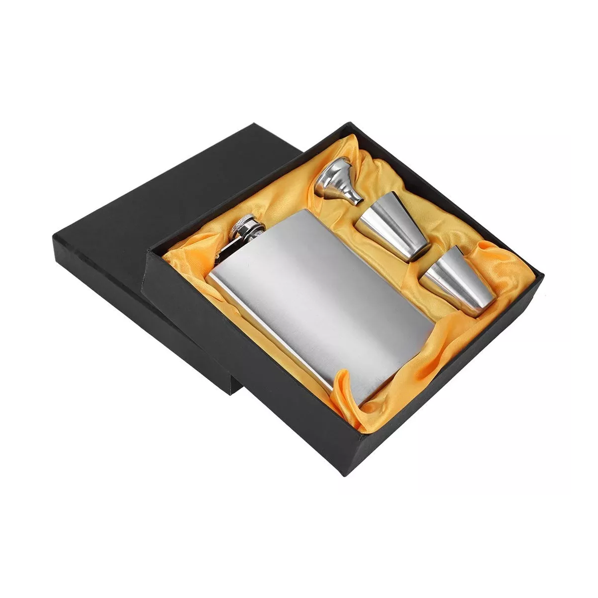 Set Licorera De 8 Oz,ánfora Rocker Acero Inoxidable