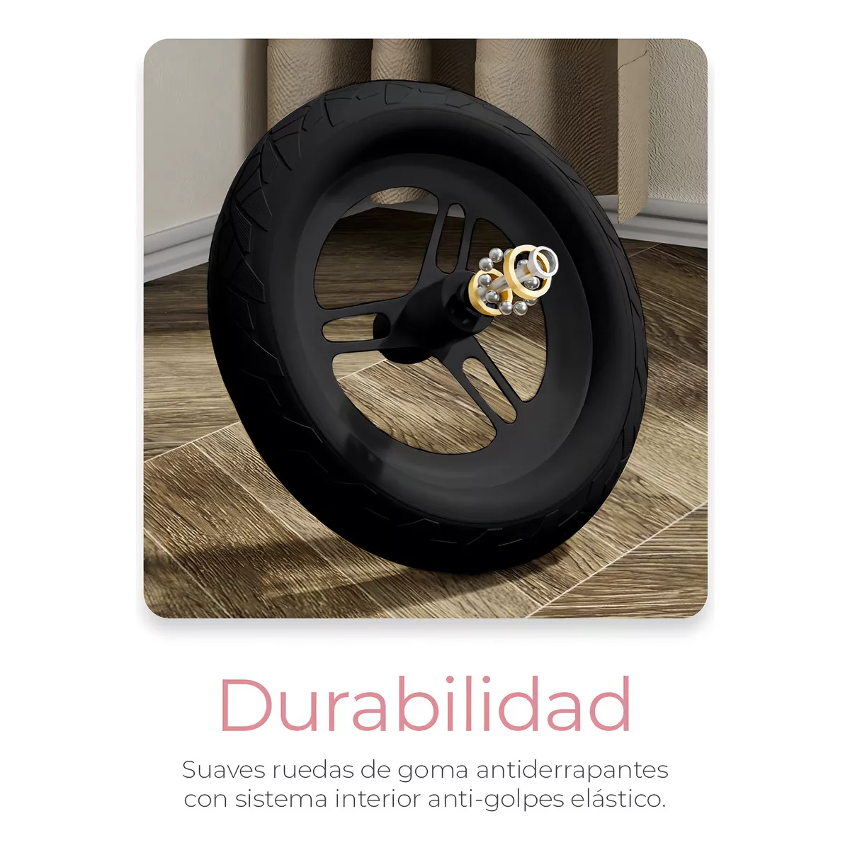Bicicleta De Equilibrio Sin Pedales Entrenadora Para Niños Color Rosa