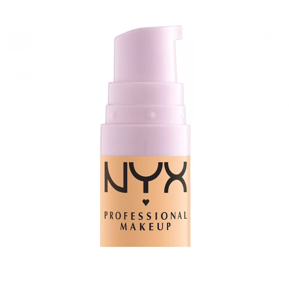 Nyx Cosmetics, Bare With Me, Suero Corrector, 0.32oz Tono GOLDEN