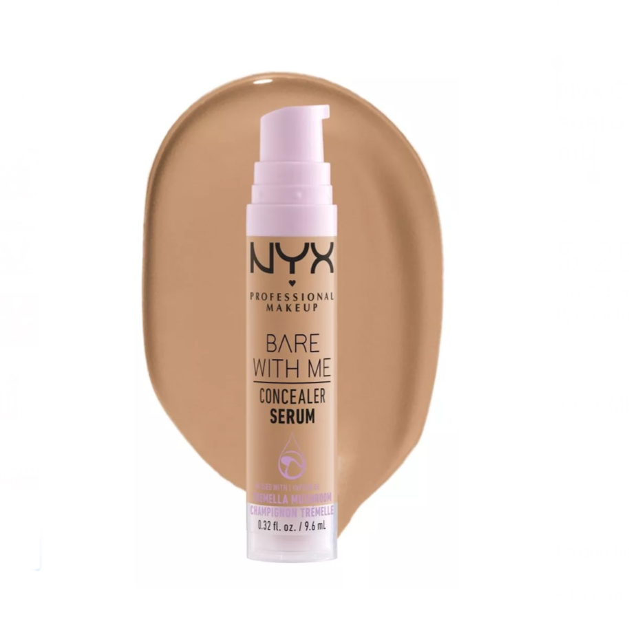 Nyx Cosmetics Bare With Me suero corrector tono medium 9.6 mL
