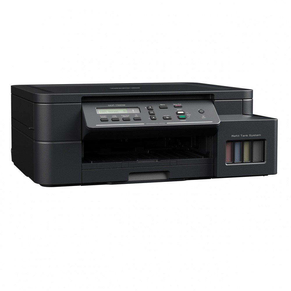 Multifuncional Brother DCP-T520W InkBenefit Tank, Color, Inyección, Tanque de Tinta, Inalámbrico, Print/Scan/Copy.