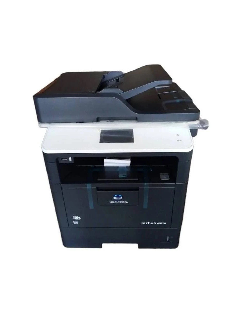 Multifuncional Konica Minolta Bizhub 4020i, Blanco y Negro, Láser, Print/Scan/Copy/Fax. 