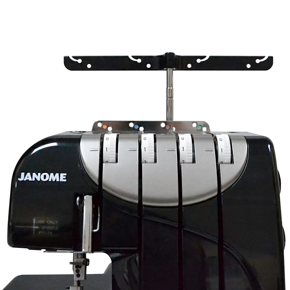 Máquina Overlock Doméstica Para Trabajo Pesado Janome Hd4BE