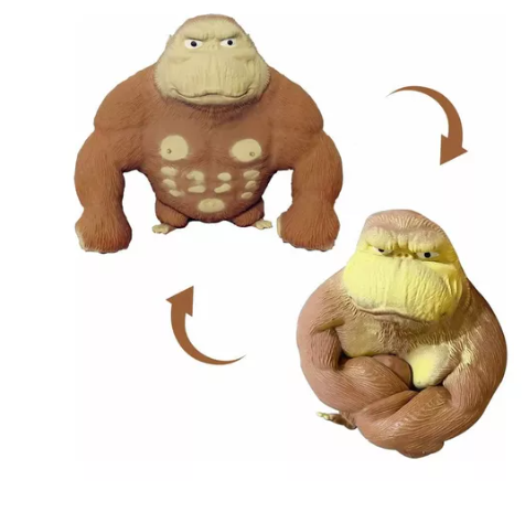Juguete Estres Squishy Juguete Antiestres Gorila,mediano 600