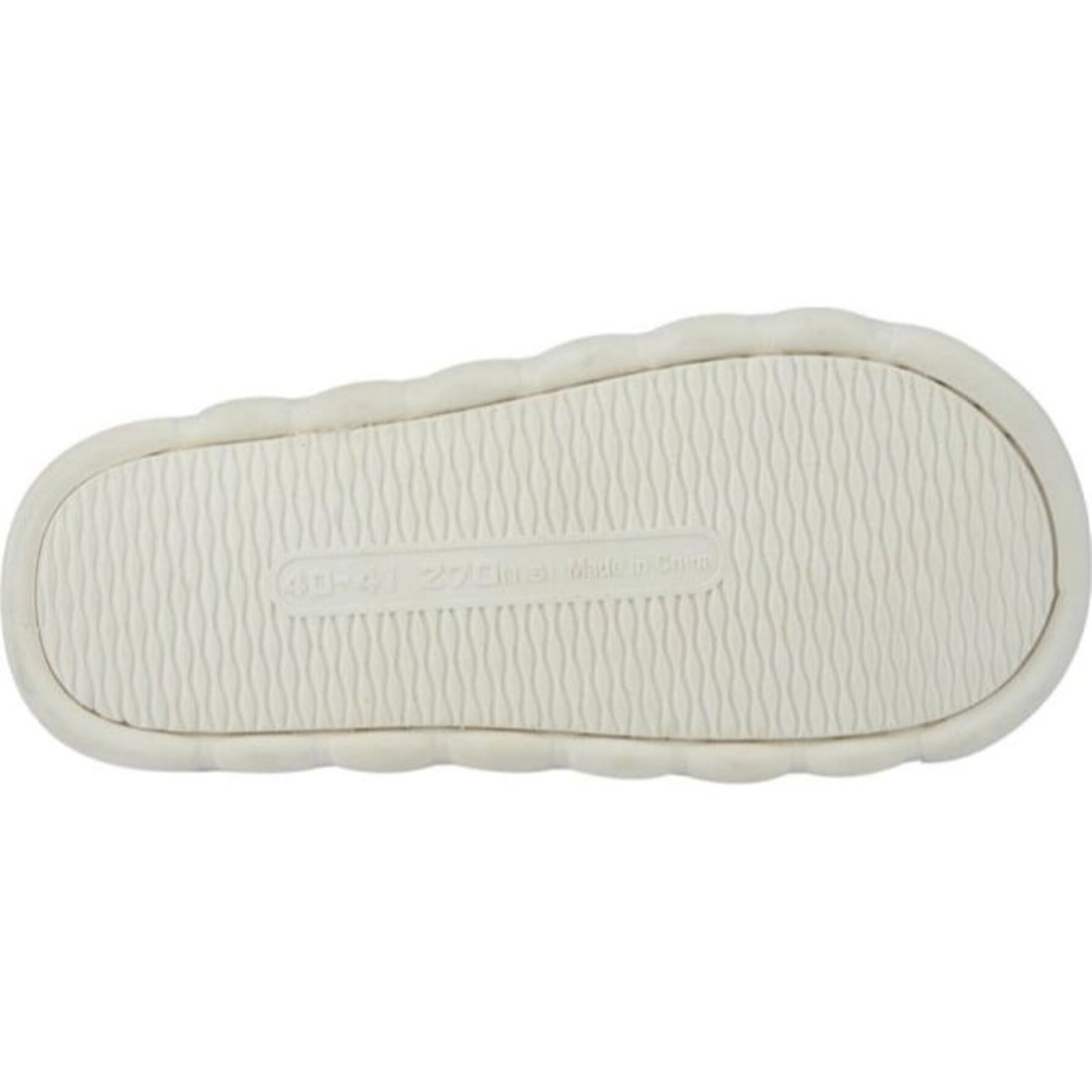 Pantufla para mujer, de peluche, color beige, marca Love to Lounge, 1182046