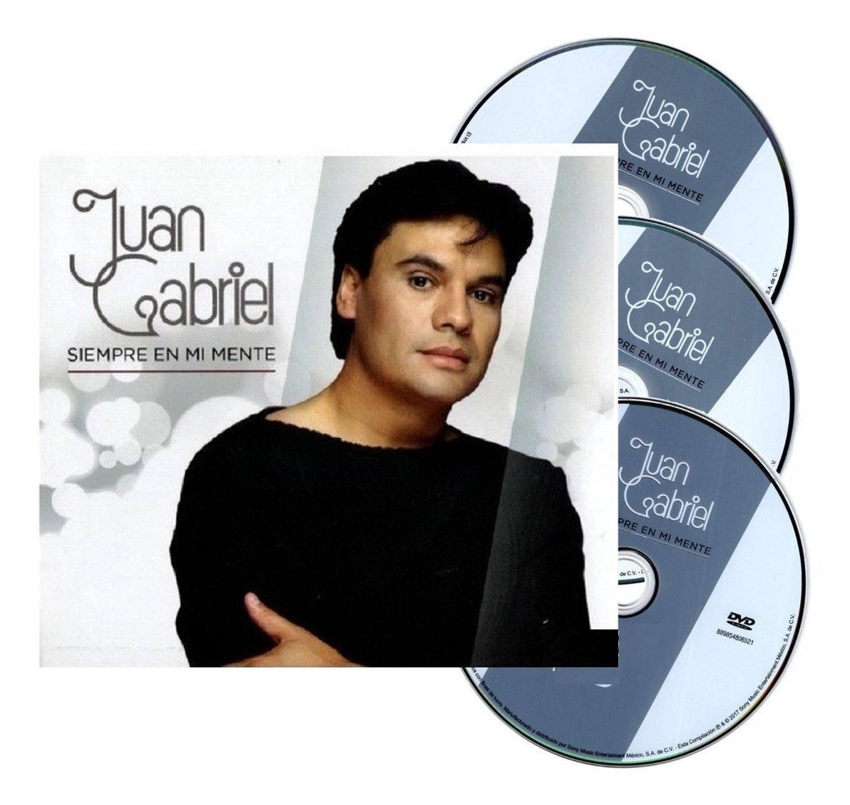 Juan Gabriel - Siempre En Mi Mente - Boxset 2 Cd 's + Dvd
