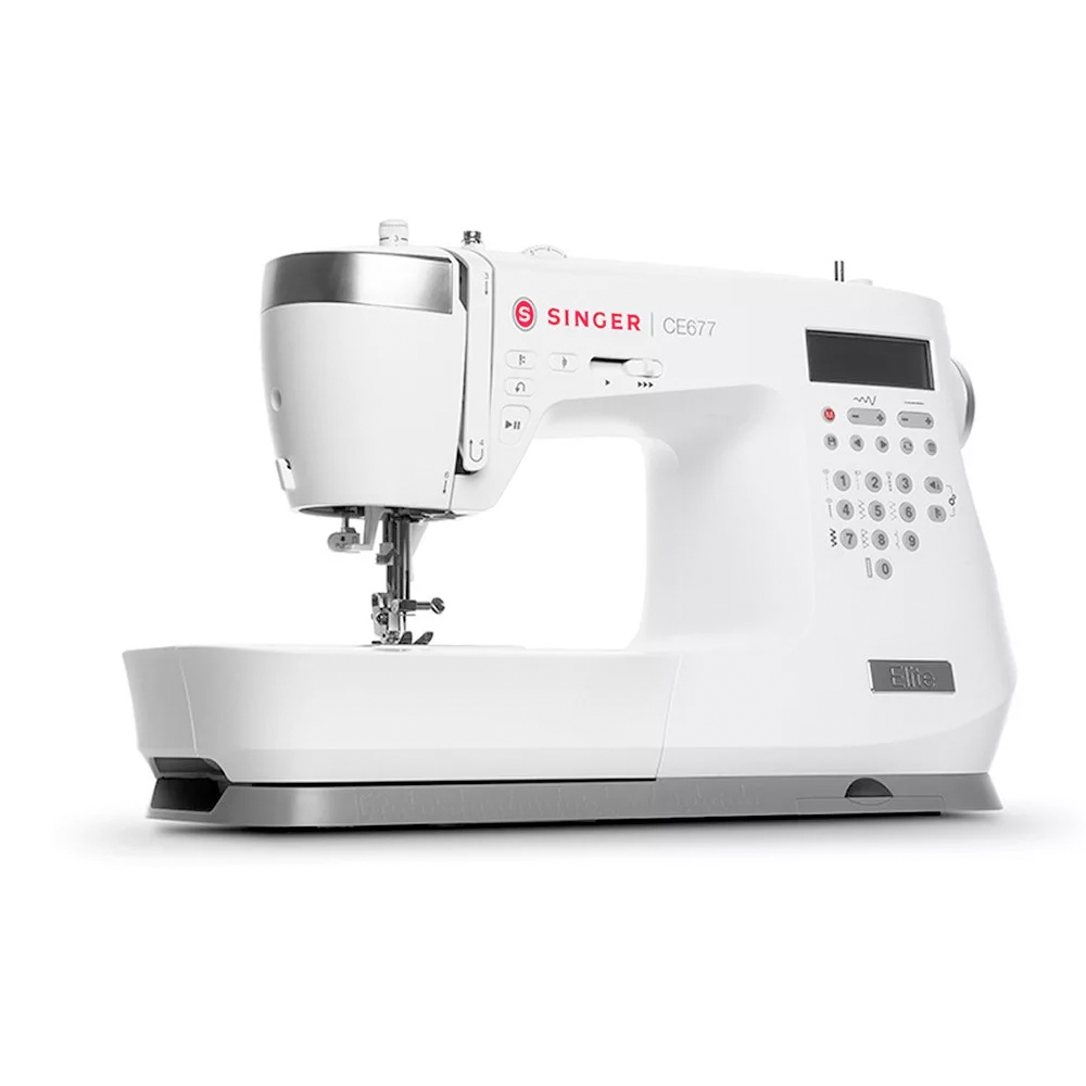 Máquina De Coser Doméstica Computarizada Singer Elite CE677