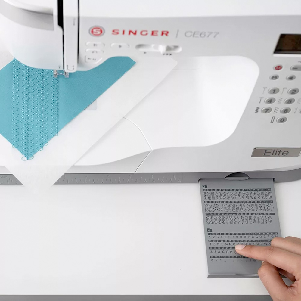 Máquina De Coser Doméstica Computarizada Singer Elite CE677