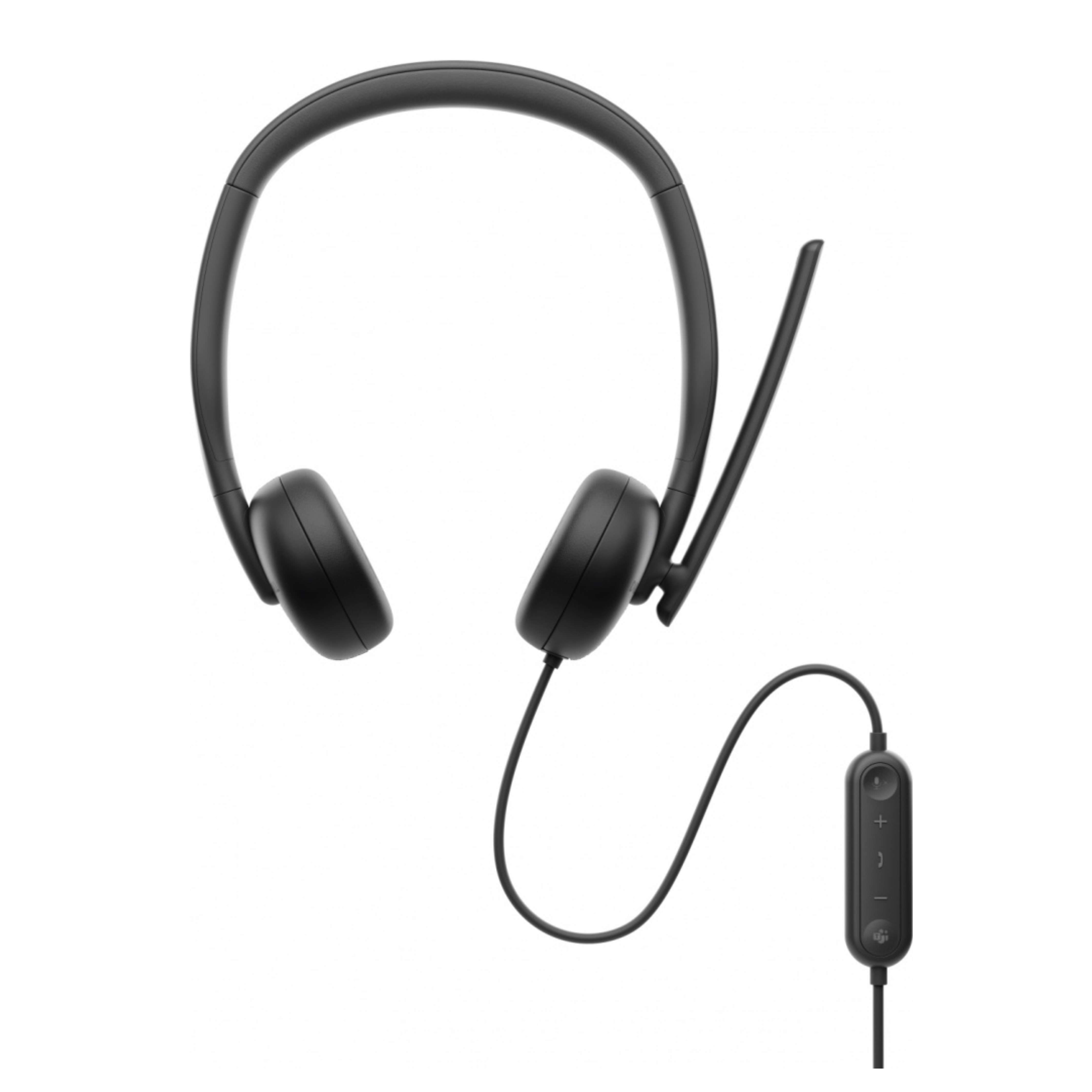 Dell Audífonos con Micrófono WH302, Alámbrico, 2 Metros, USB, Negro. 