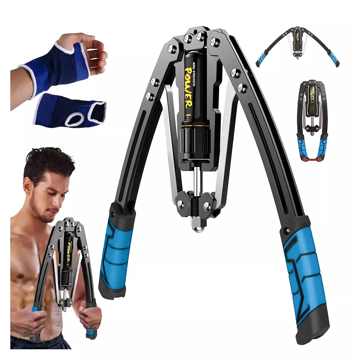 Ejercitador De Brazo Ajustable De Potencia Hidráulica/200kg