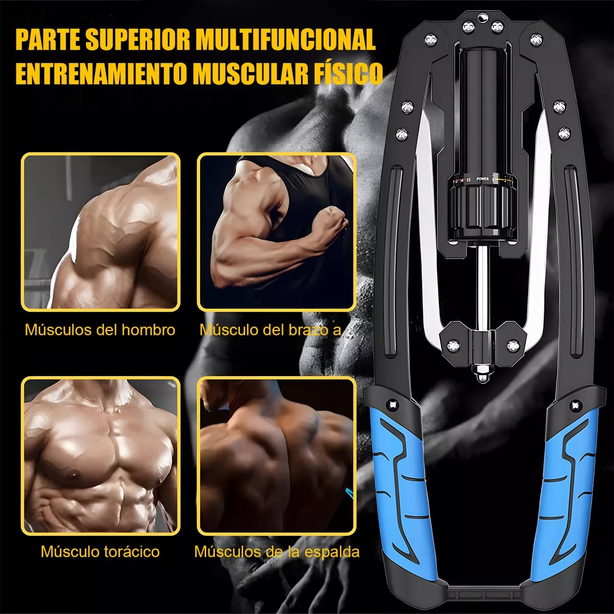 Ejercitador De Brazo Ajustable De Potencia Hidráulica/200kg