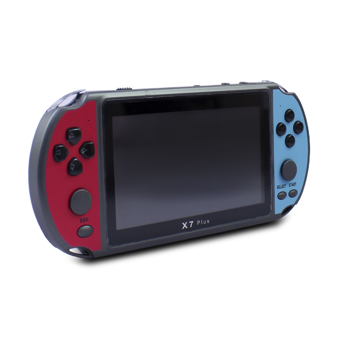Consola portátil x7 plus Más de 1000 juegos Pantalla de 5.1 pulgadas  