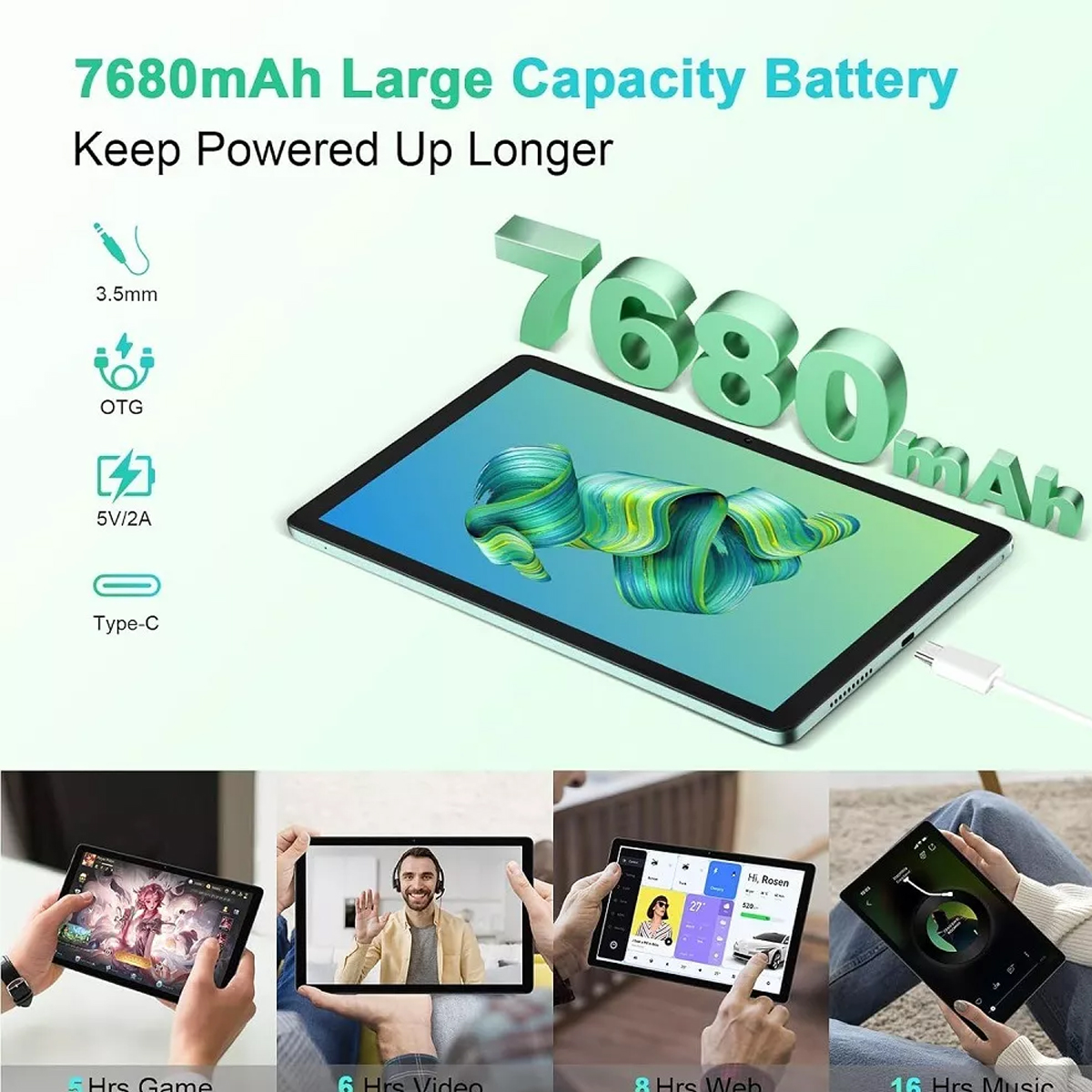 Tablet Blackview Tab80 16gb Ram 128gb Rom Android 13 Tableta