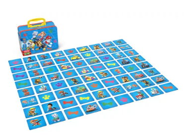 Cardinal Juego De Memoria Paw Patrol Lata Para Niños