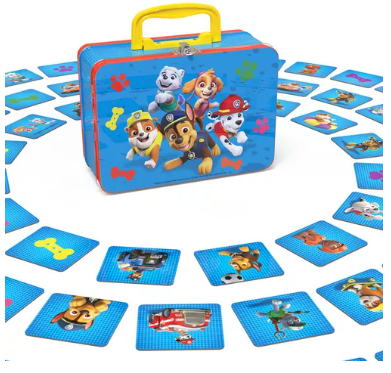 Cardinal Juego De Memoria Paw Patrol Lata Para Niños