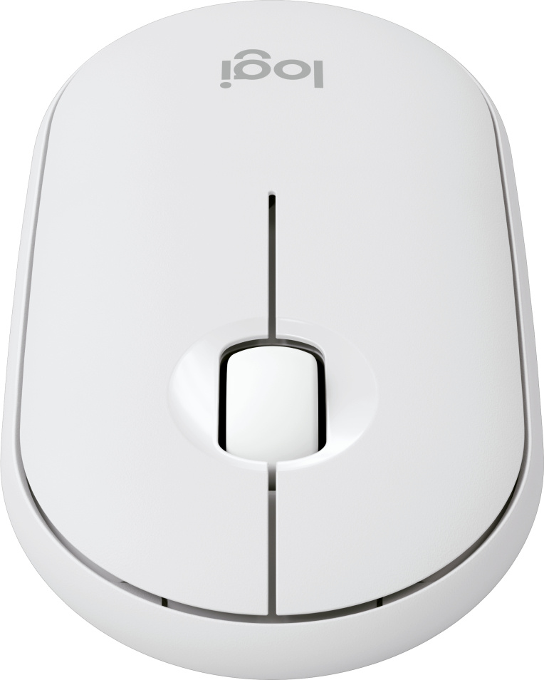 Mouse Logitech Óptico Pebble 2 M350s, Inalámbrico, Bluetooth, 4000DPI, Blanco