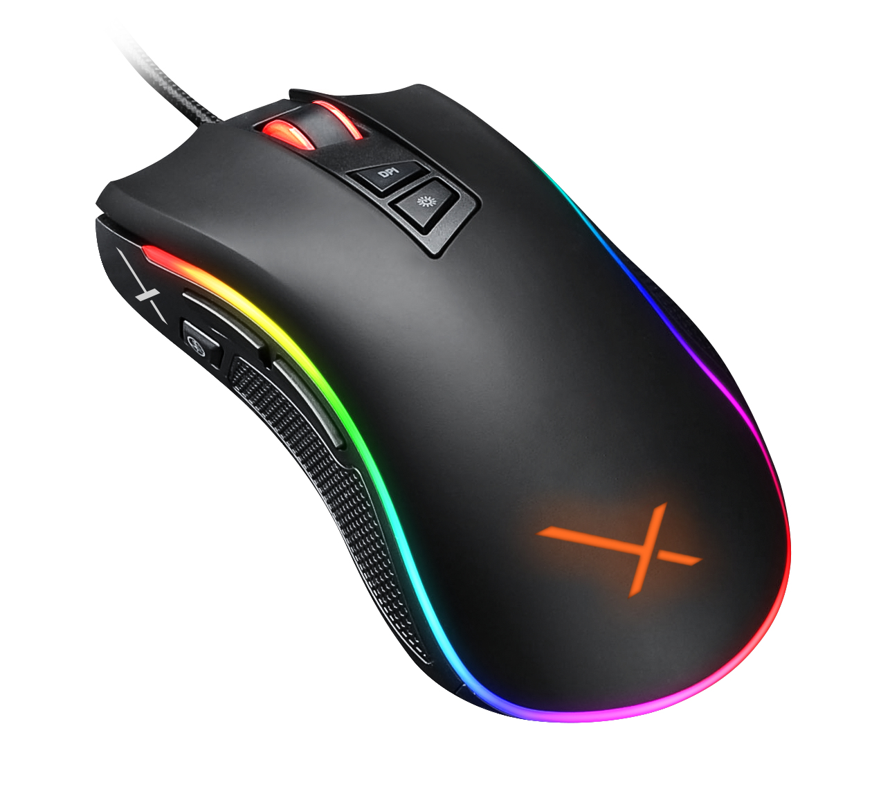 Mouse Gamer XZEAL Óptico XZ900, Alámbrico, USB, 4000DPI, Negro
