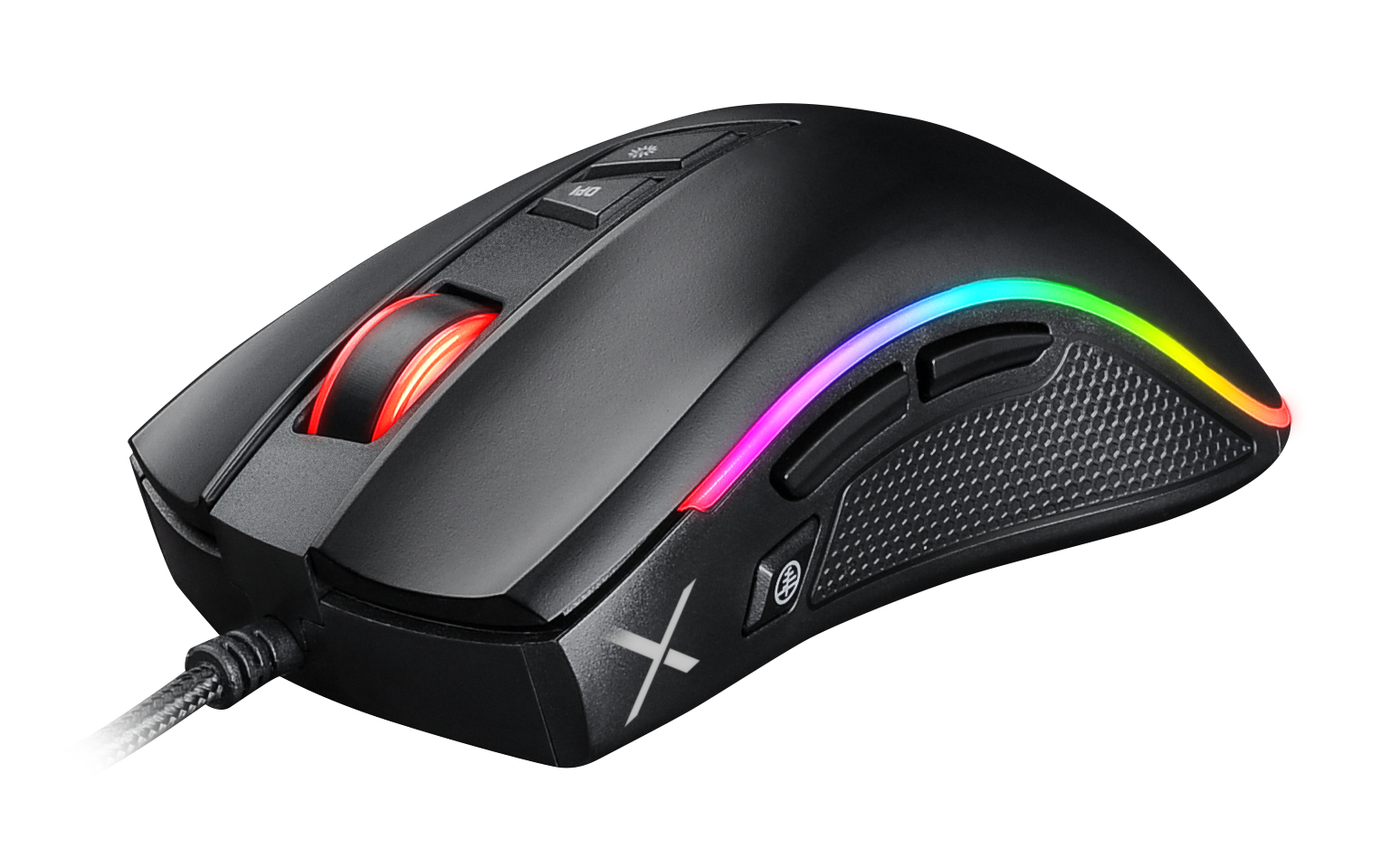 Mouse Gamer XZEAL Óptico XZ900, Alámbrico, USB, 4000DPI, Negro
