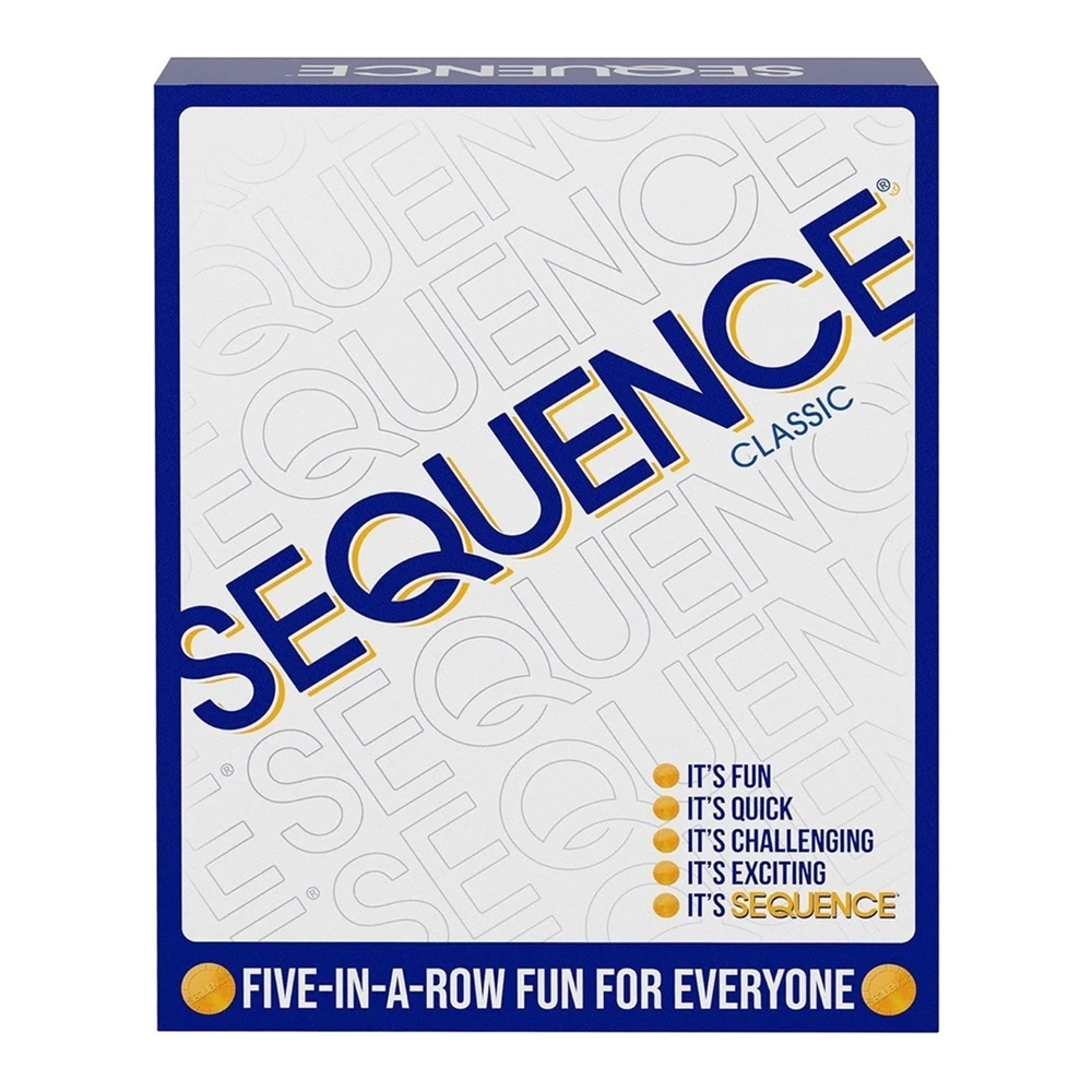 Classic Sequence Juego Tablero Mesa Juegos De Cartas