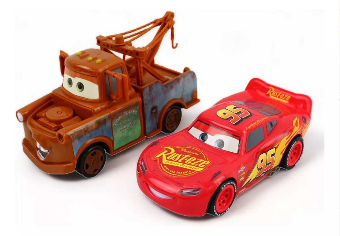 Rayo y Mate Cars De Friccion Juguete De Importacion T369734