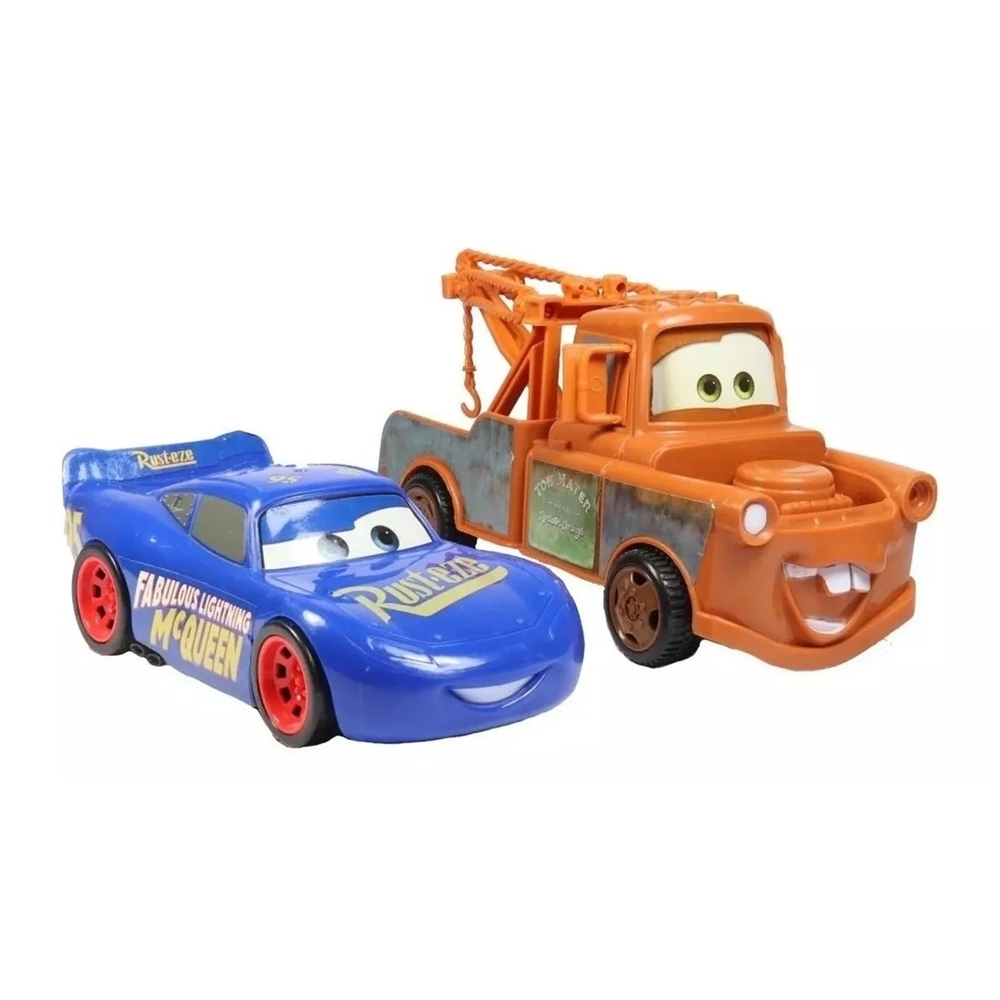 Rayo y Mate Cars De Friccion Juguete De Importacion T369734