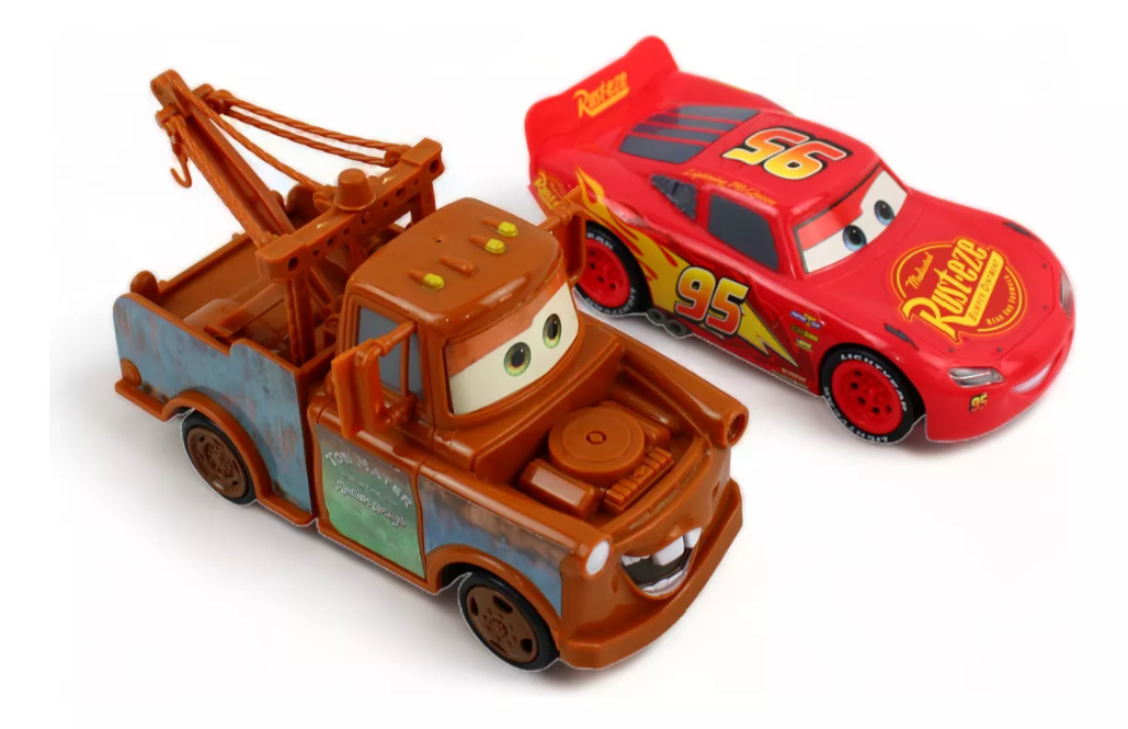 Rayo y Mate Cars De Friccion Juguete De Importacion T369734