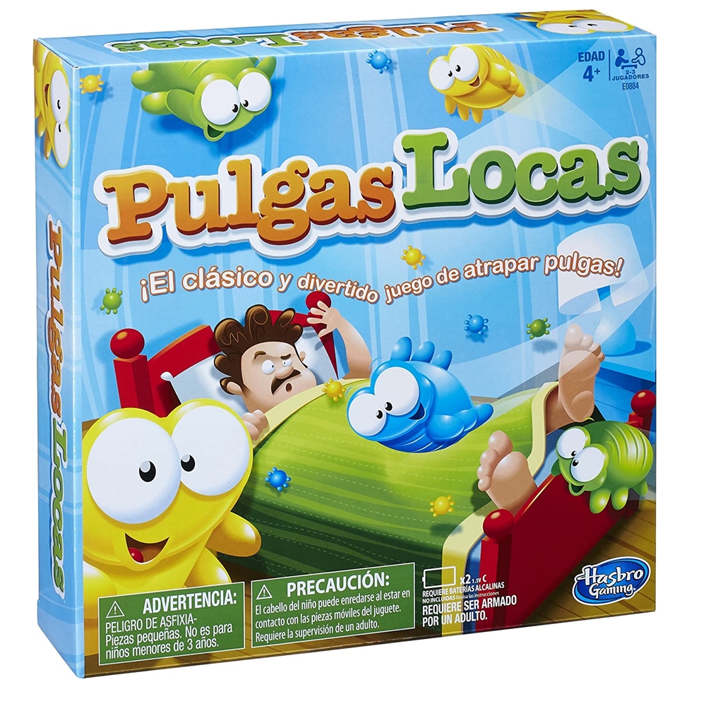 Juego De Mesa Hasbro Gaming Pulgas Locas E0884