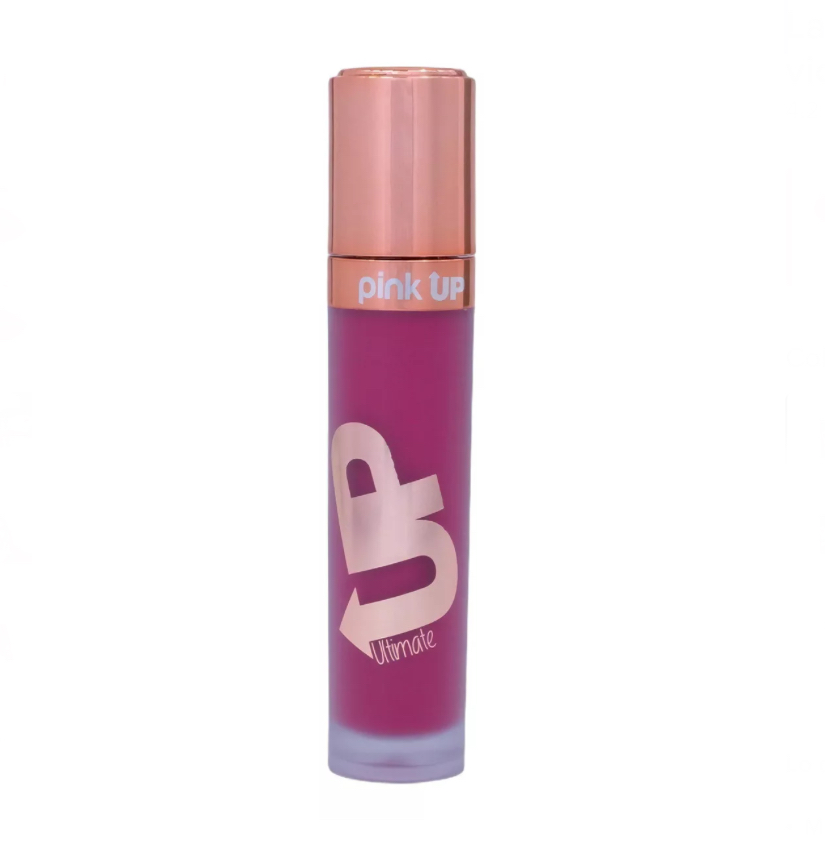 Labial Pink Up Ultimate color violeta mate
