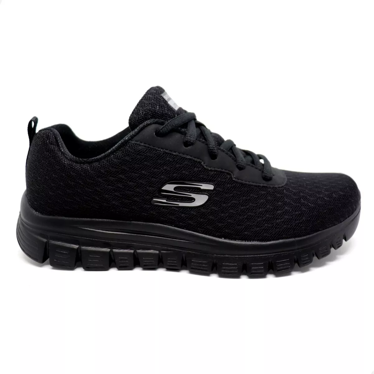 Tenis Deportivos Skechers Graceful Para Mujer Memory Foam Basic Cómodos y Ligeros 