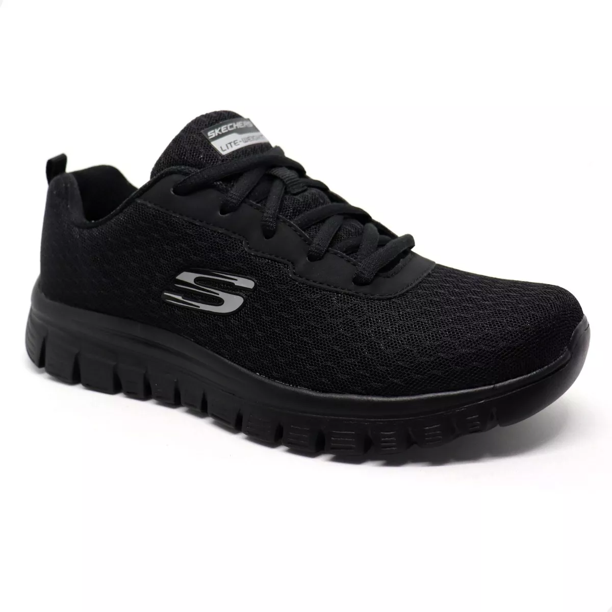 Tenis Deportivos Skechers Graceful Para Mujer Memory Foam Basic Cómodos y Ligeros 