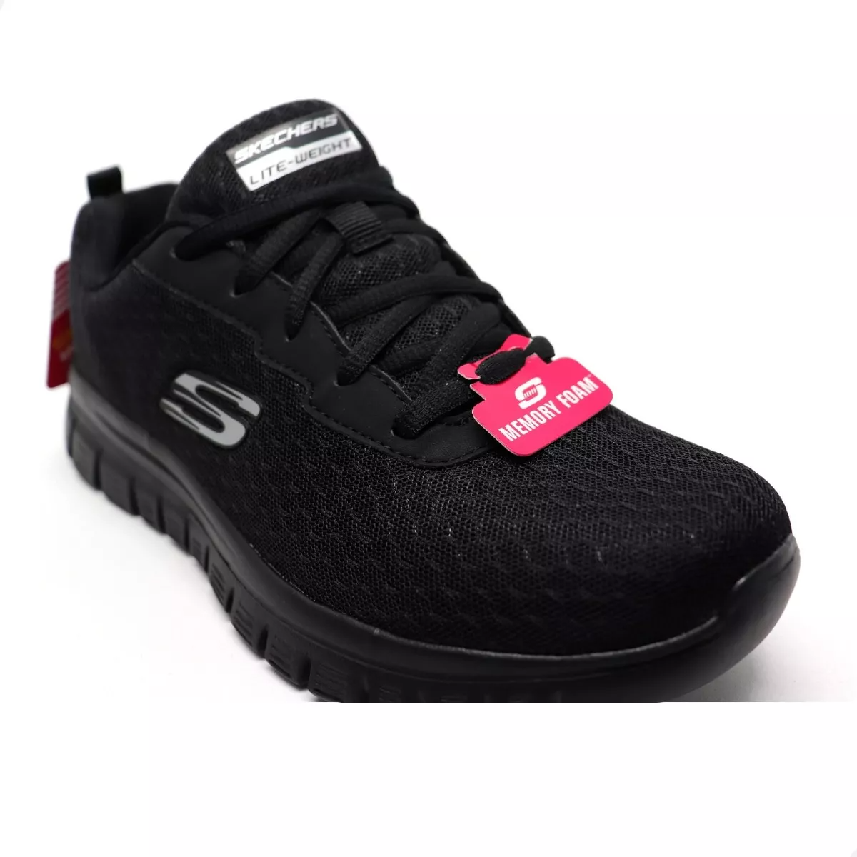 Tenis Deportivos Skechers Graceful Para Mujer Memory Foam Basic Cómodos y Ligeros 