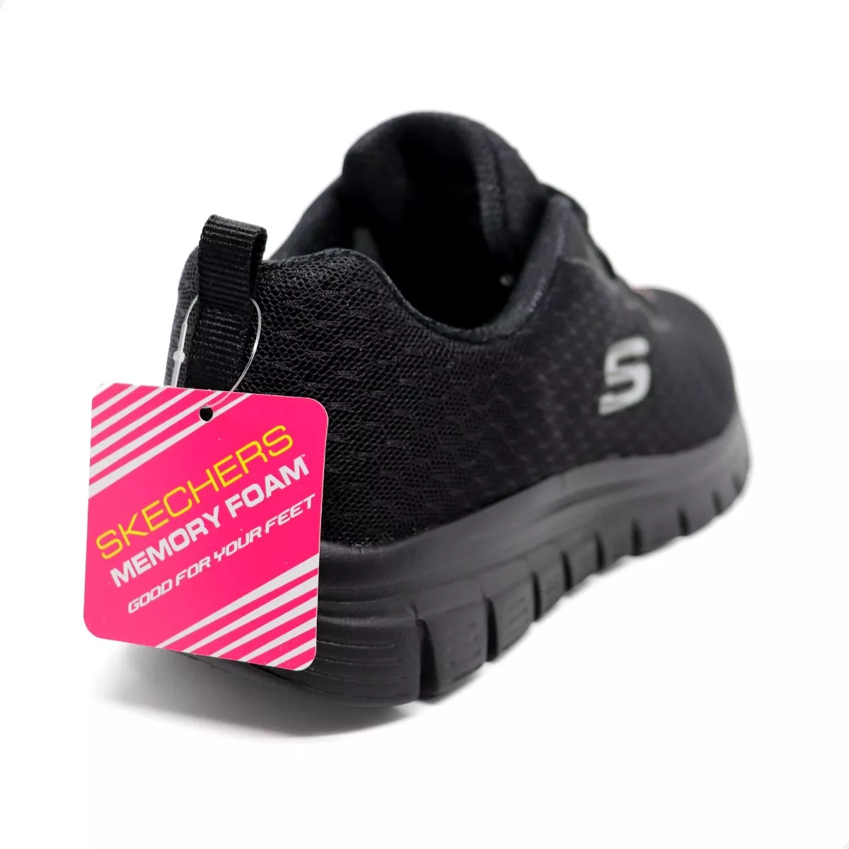 Tenis Deportivos Skechers Graceful Para Mujer Memory Foam Basic Cómodos y Ligeros 