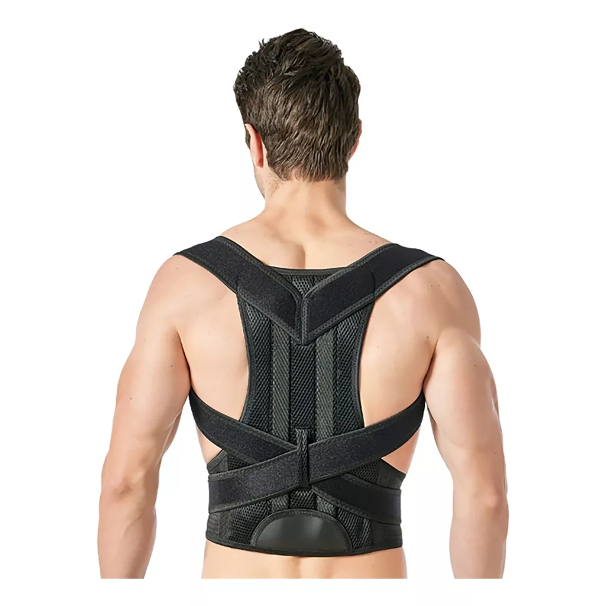 Corrector Postura Espalda Para Hombre Y Mujer Ajustable Faja Talla G