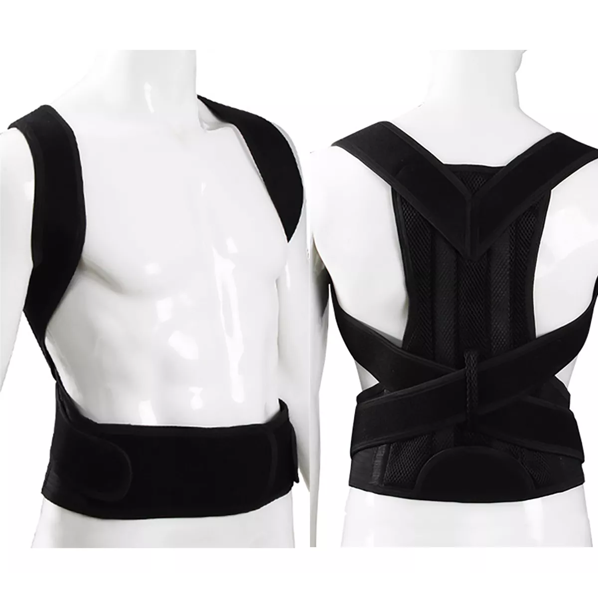 Corrector Postura Espalda Para Hombre Y Mujer Ajustable Faja Talla G