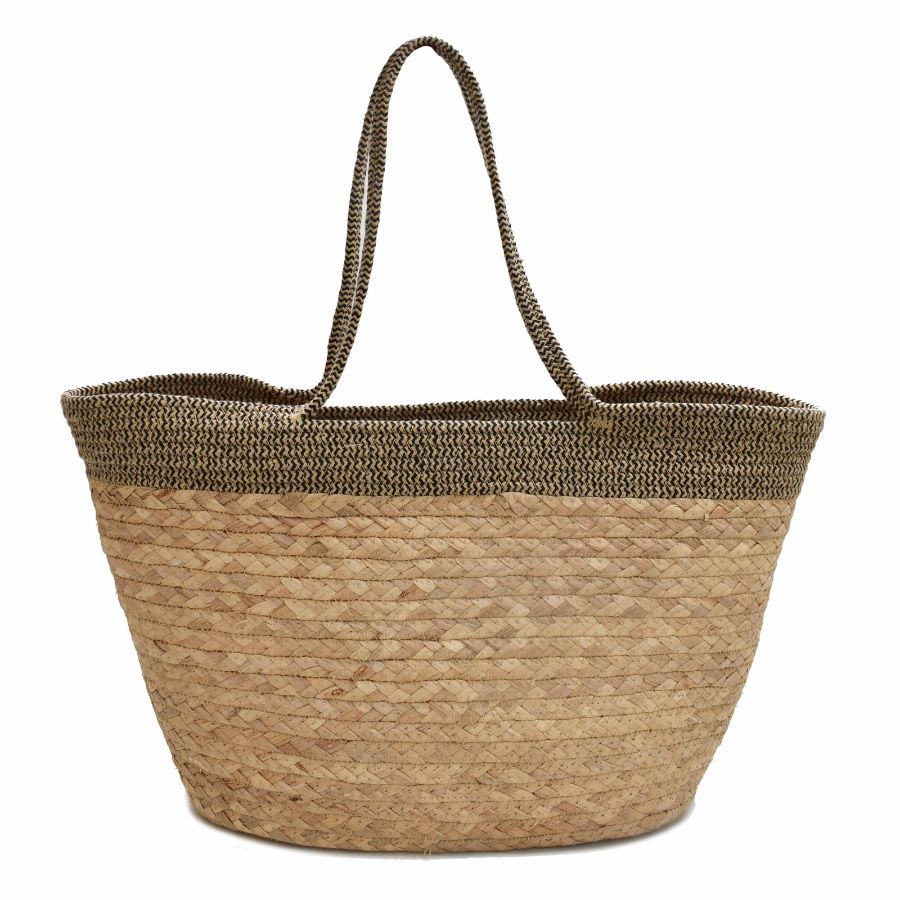 Bolsa De Playa De Paja Para Supermercado, Para Pícnic | Meses Sin Interés