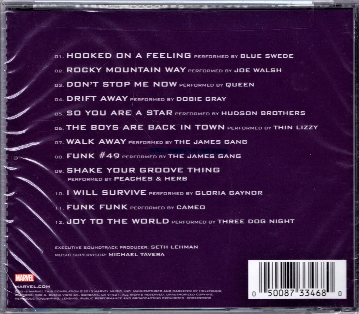 Soundtrack Guardians Of The Galaxy Cosmic Mix Vol 1 Importado Disco Cd