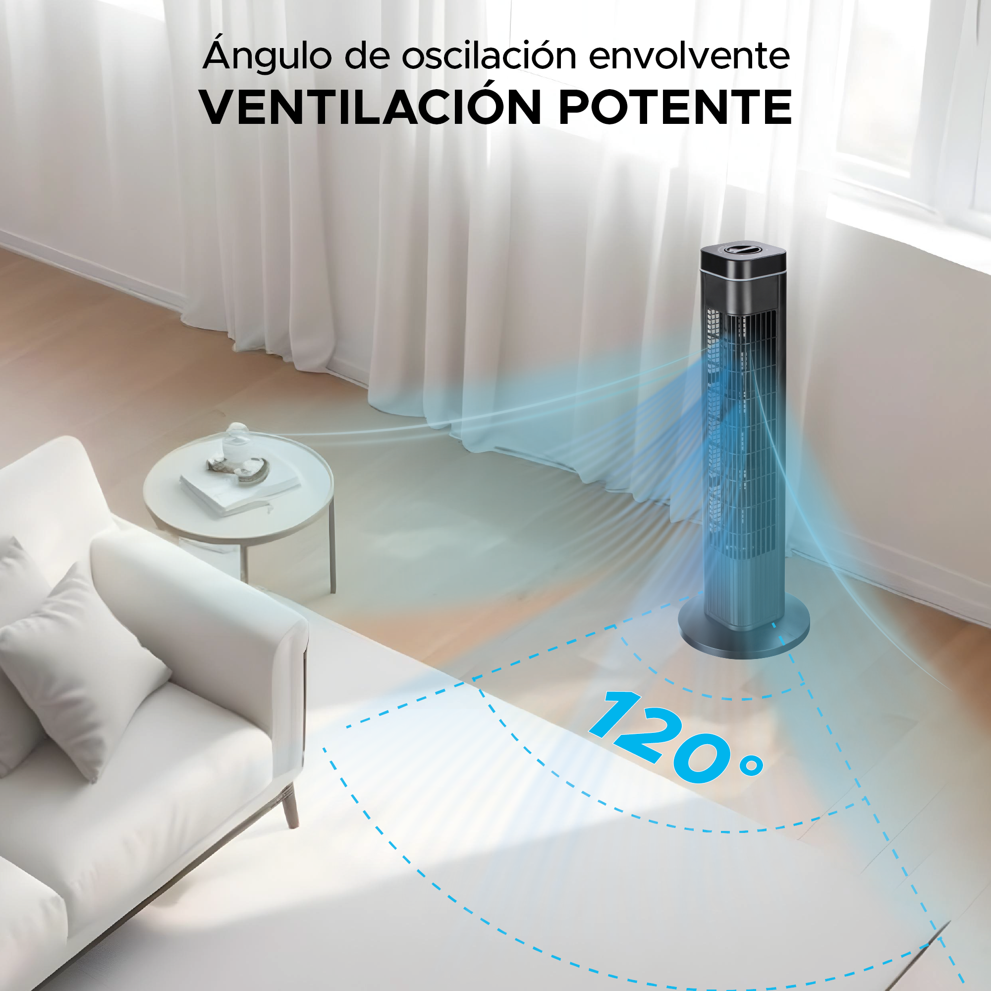 Ventilador de Torre Sky Care Essential  SC-ABT29 IN 