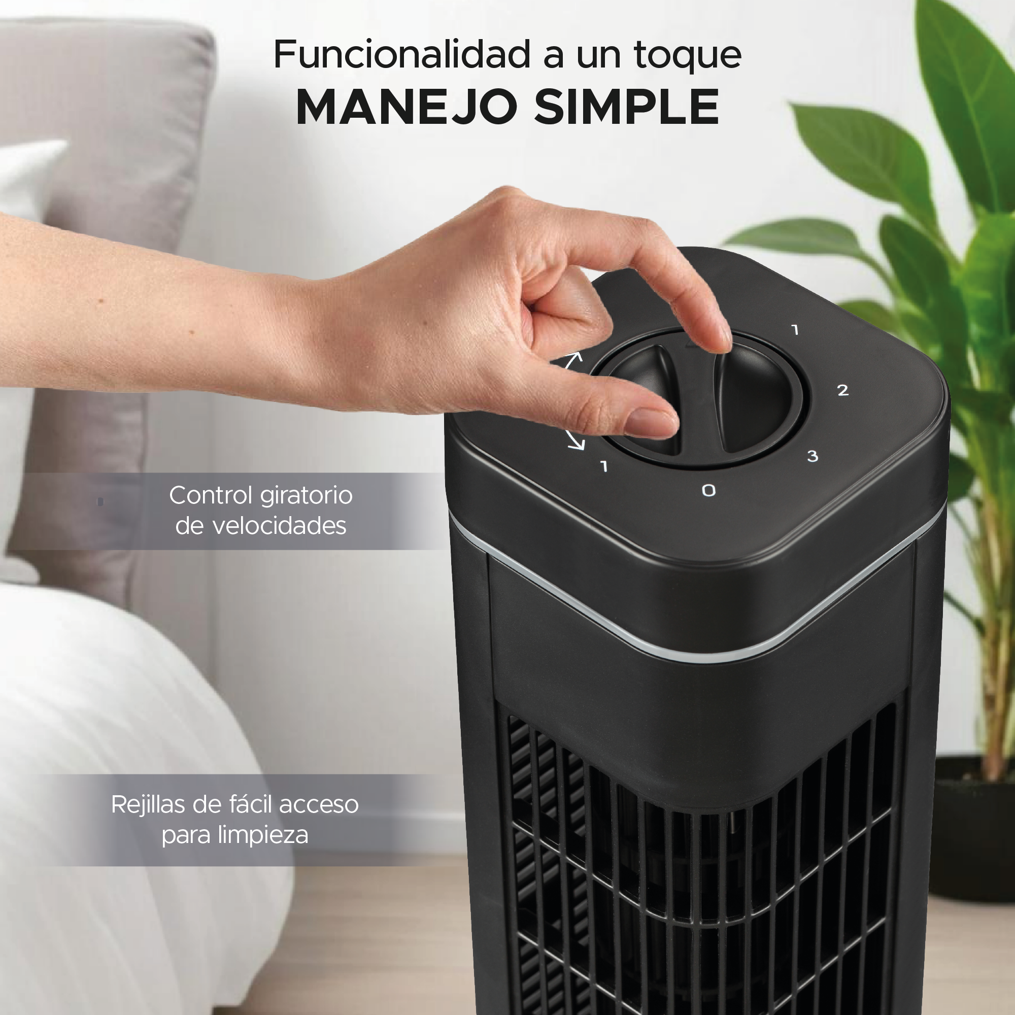 Ventilador de Torre Sky Care Essential  SC-ABT29 IN 