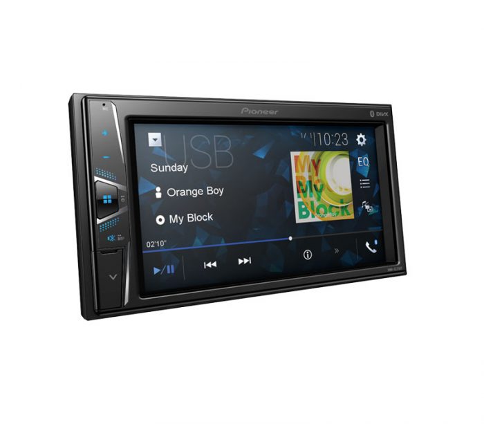 Autoestéreo de pantalla 6.2" PIONEER DMH G225BT  50wx4 con USB/BT/AUX.