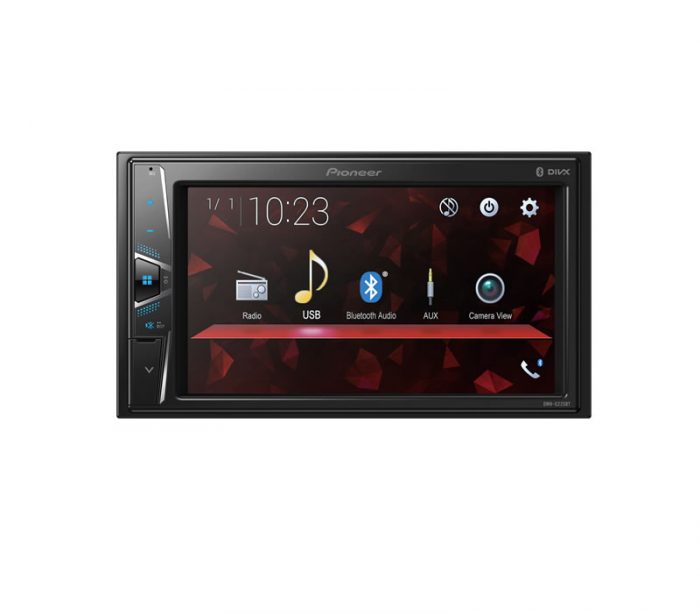 Autoestéreo de pantalla 6.2" PIONEER DMH G225BT  50wx4 con USB/BT/AUX.