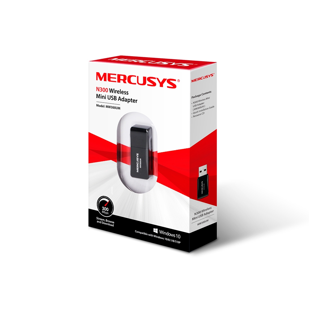 Adaptador Mini N300 Mercusys / Mw300um