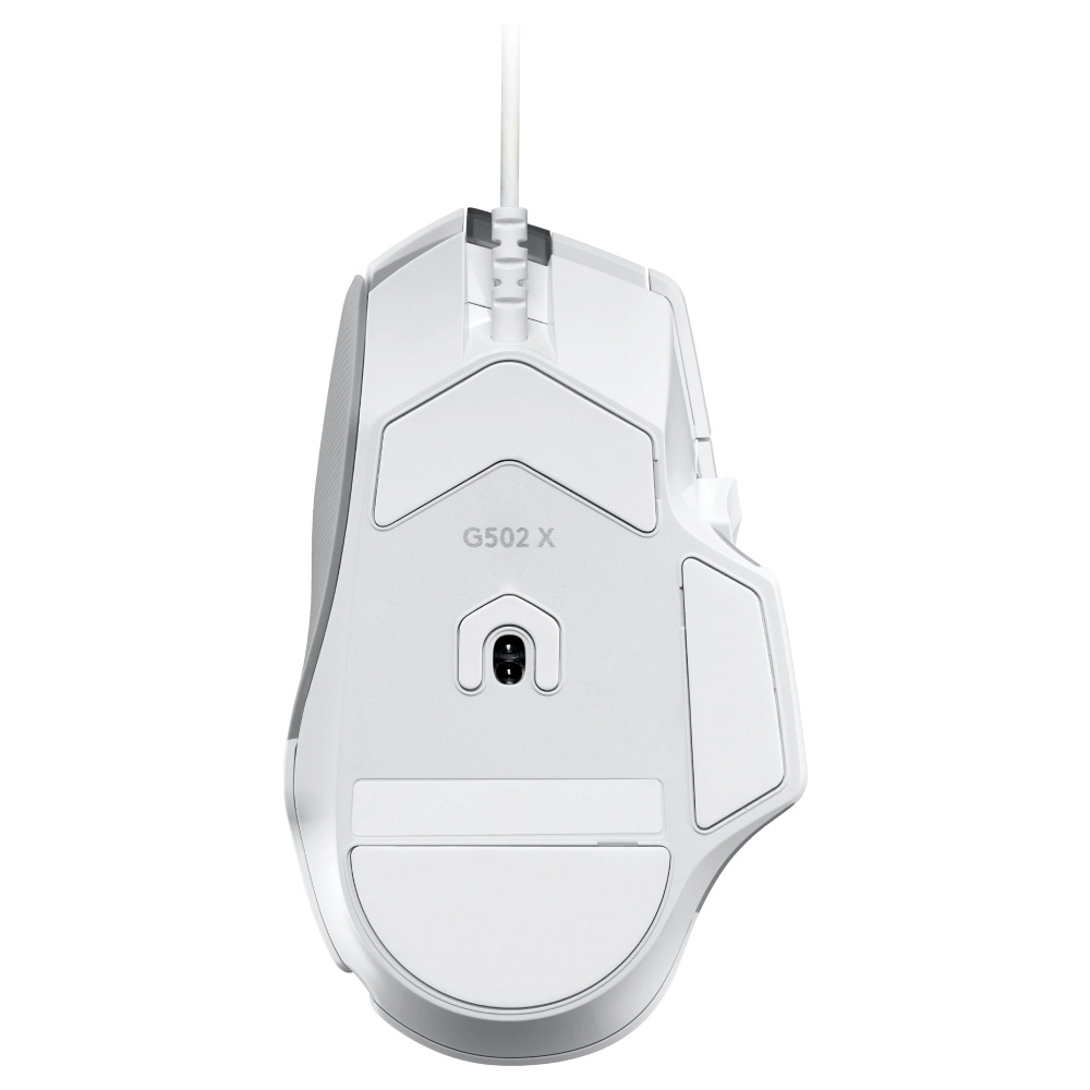 Mouse Gamer Logitech Óptico G502 X, Alámbrico, USB, 25.600DPI, Blanco