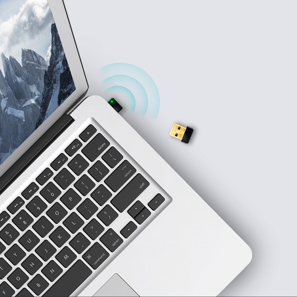 TP-Link Adaptador de Red USB TL-WN725N, Inalámbrico, 2.4 - 2.4835GHz